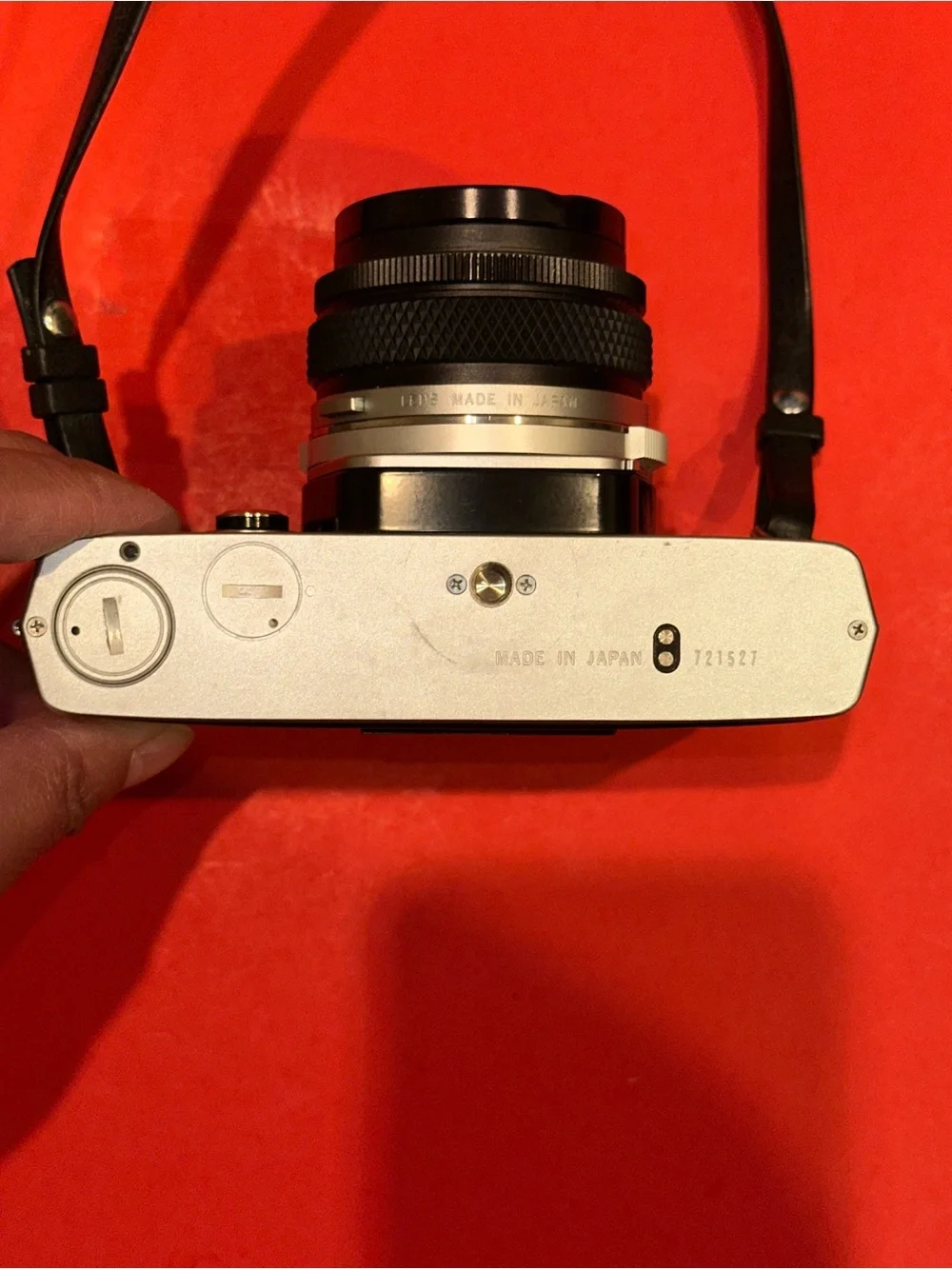 OLYMPUS OM-2 + OM-SYSTEM ZUIKO 1:3.5 F=28MM Film Camera TESTED & FUNCTIONAL